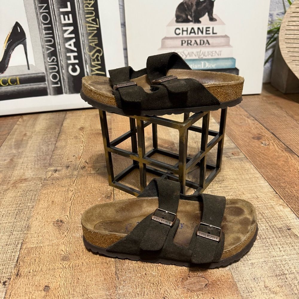 Birkenstock Arizona Soft Footbed brown Suede 35